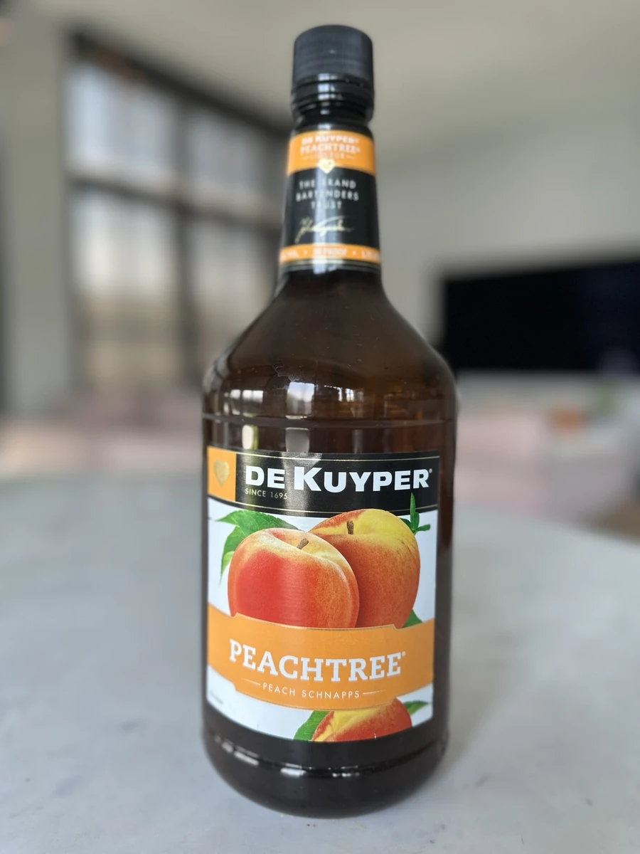 DeKuyper Peachtree 리뷰: 황도 시럽을 닮은 복숭아 리큐르