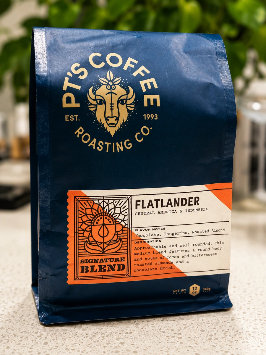 PT’s Coffee Flatlander 리뷰: 부드러운 초콜릿과 만다린이 남긴 여운