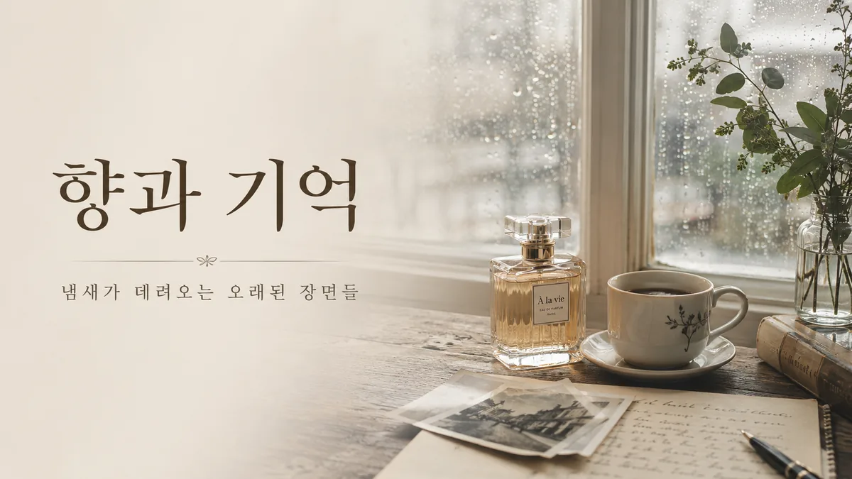 향은 왜 기억을 건드릴까: 냄새와 추억이 연결되는 이유