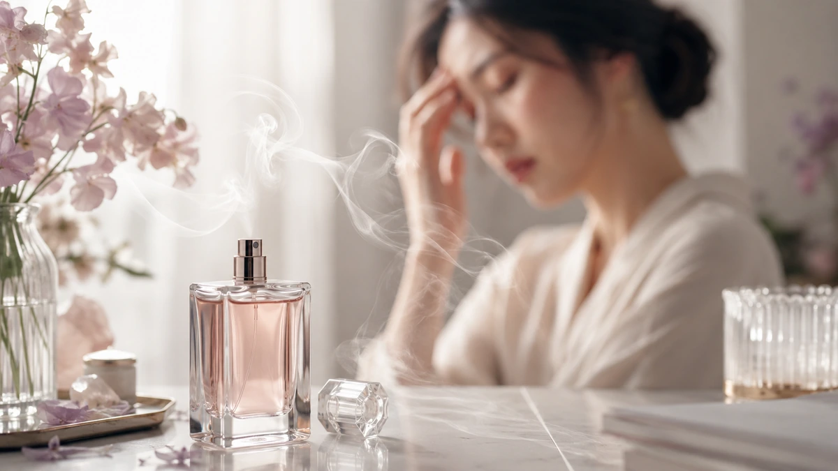 좋은 향인데 왜 머리가 아플까: 향수 냄새와 두통의 관계