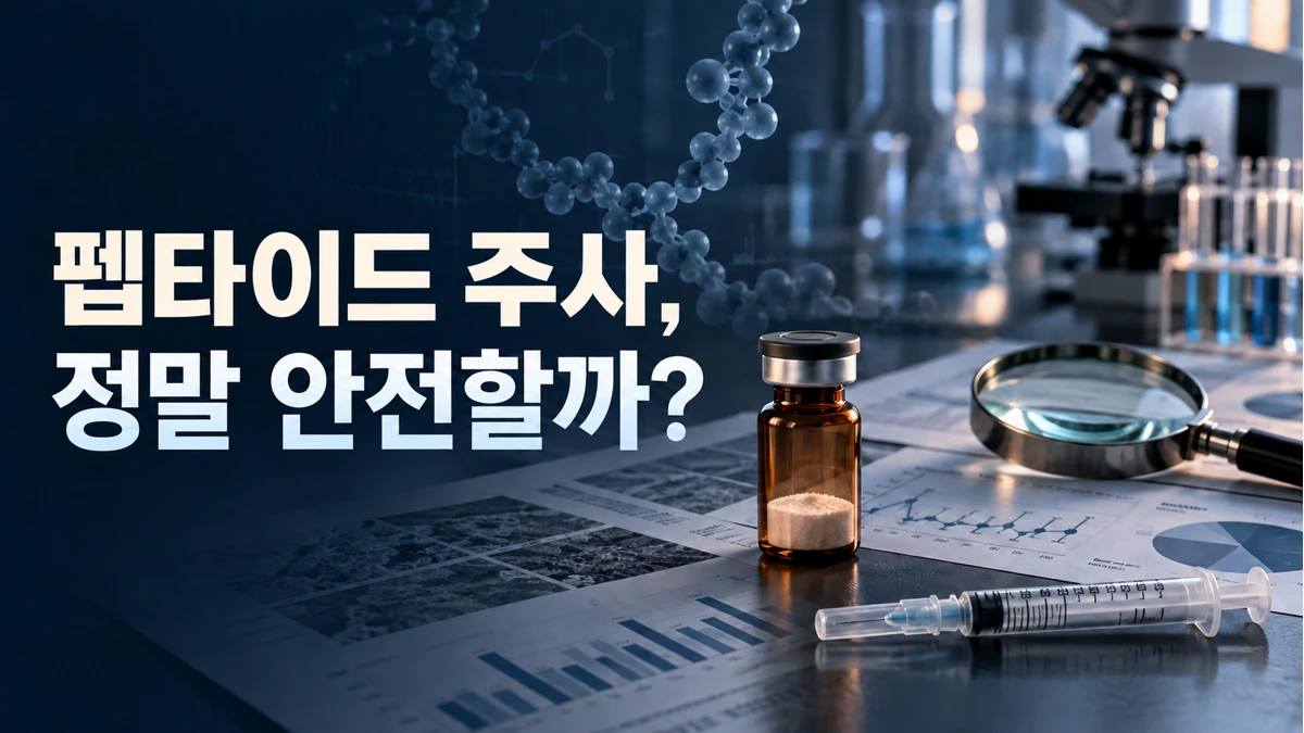 펩타이드 주사, 정말 안전할까?: BPC-157 팩트체크