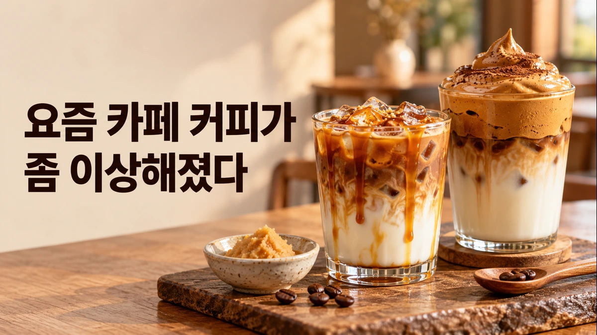요즘 카페 커피가 좀 이상해졌다: 2026년 주목할 두 가지