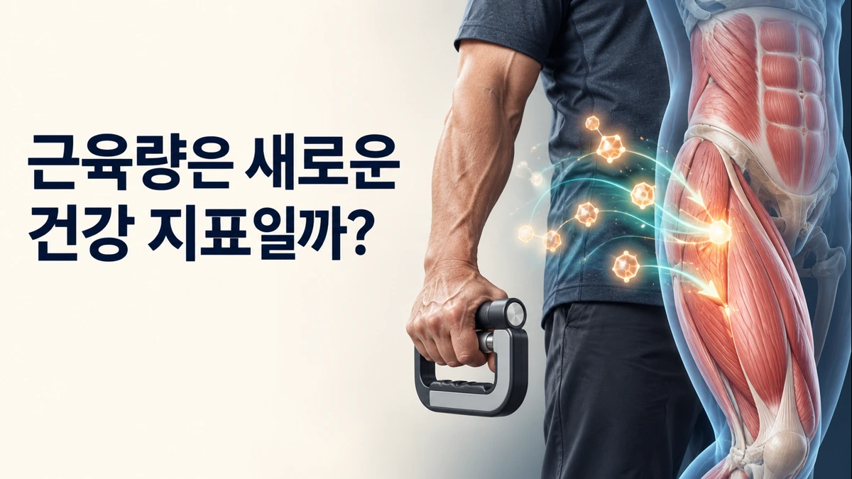 근육량이 새로운 건강 지표일까?: 사르코페니아와 대사 건강
