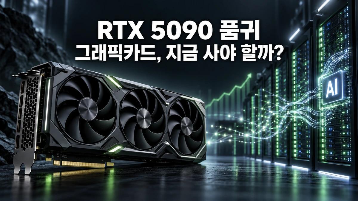 RTX 5090 품귀와 가격 폭등: 그래픽카드, 지금 사야 할까 기다려야 할까?