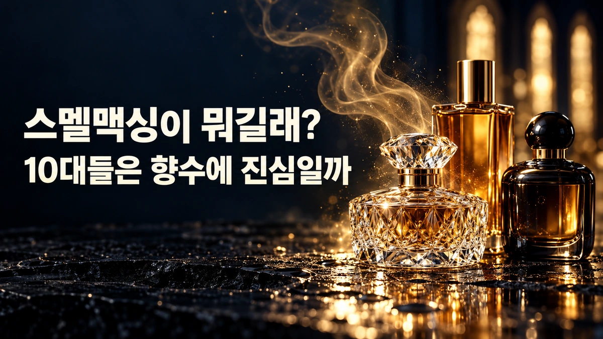 스멜맥싱(Smellmaxxing)이 뭐길래 요즘 10대들이 향수에 이렇게 진심일까