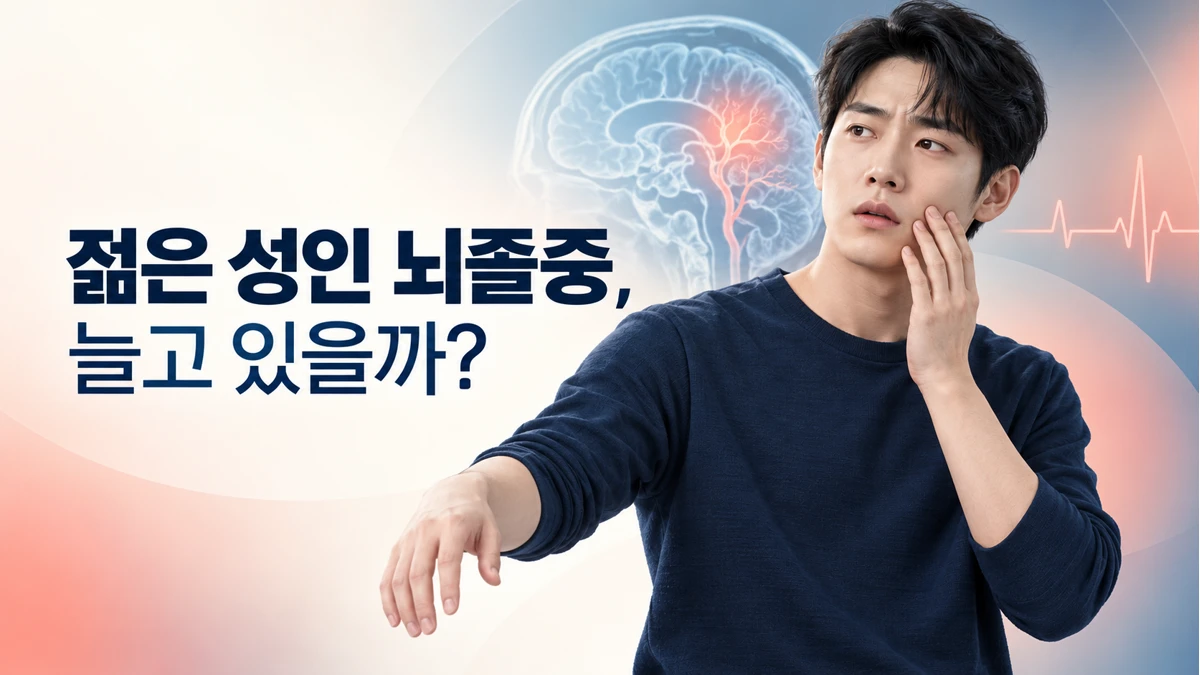 정말 뇌졸중은 노인병일까?: 지난 30년간 크게 늘어난 젊은 성인 뇌졸중
